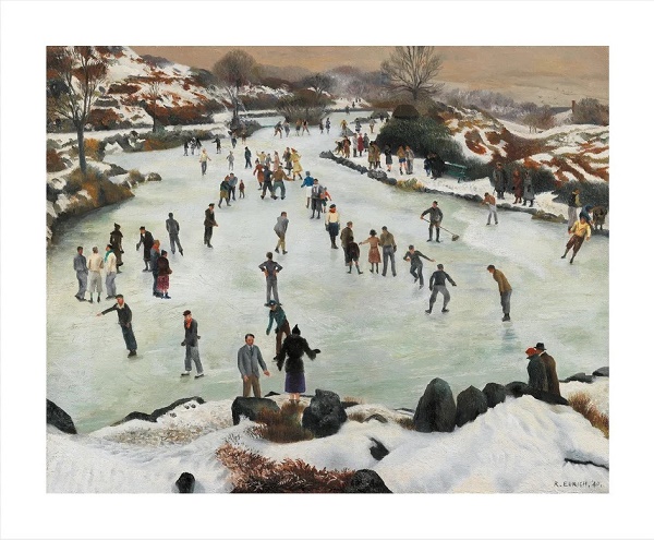 The Frozen Tarn by Richard Eurich (1903-1992) (A271w) NEW 