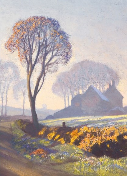 The Road, Winter Morning by Sir George Clausen (1852 - 1944) (V206) NEW The Tate Collection