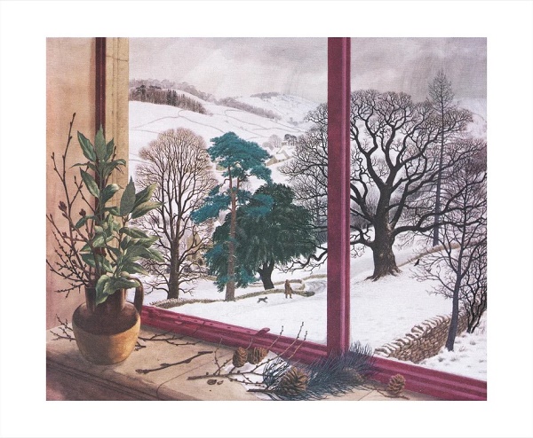 January by Stanley Roy Badmin (1906-1989) (A269w) NEW 