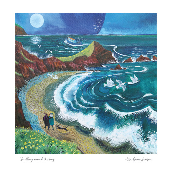 'Strolling round the bay' by Lisa Graa Jensen (J071) 