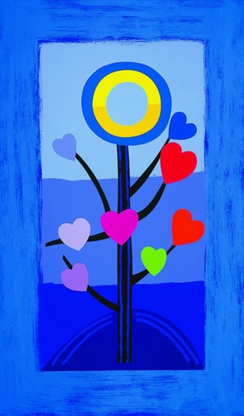 'Blue Love Tree' by Terry Frost (B628) NEW 