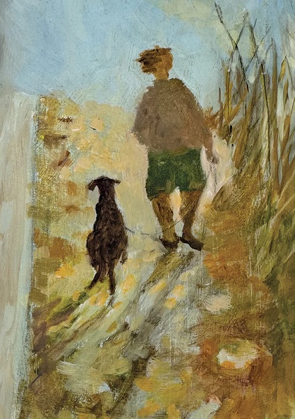 Off on a walk by Tessa Newcomb (R381) NEW