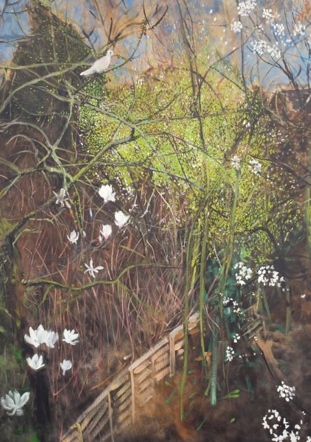 'The Wild Plum Tree' 1995 by Jean Cooke RA (C052) NEW 