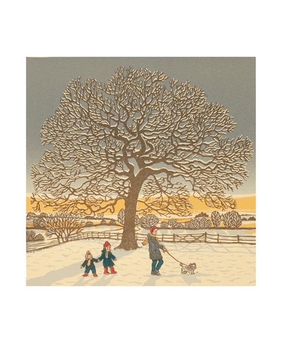 Winter Oak by Vanessa Lubach (A209w) 