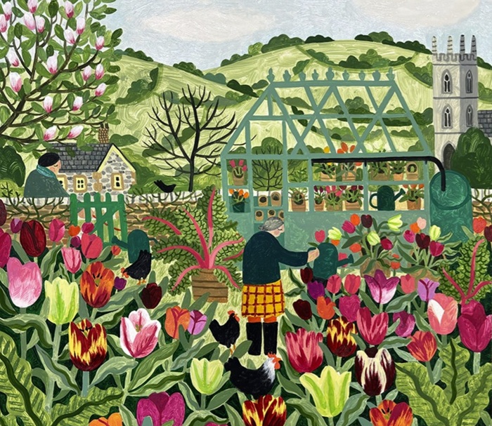 'Spring Tulips' by Vanessa Bowman (B632) NEW