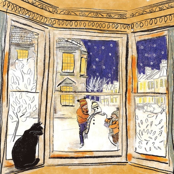 'Warm Windowsill' by Lemady Rochard (5 pack)  (VX20) g3 (larger square format) 160mm x 160mm (message inside) 