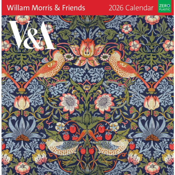 William Morris & Friends 2026 Calendar, Museum and Galleries (CAL08) Click image for calendar details 