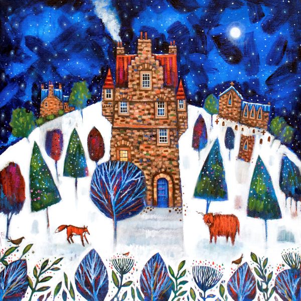 'Winter Castle Garden' by Ritchie Collins (6 pack) (HX09) NEW 25% off listed price