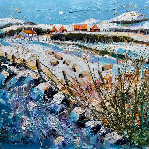 'Snowy Flock at Lordscairnie' by Deborah Phillips (6 pack) (HX07) NEW 25% off listed price