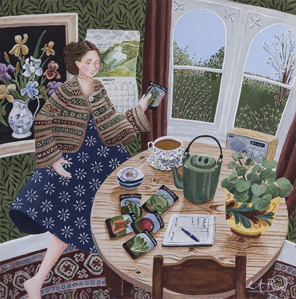 'Planning the Veg Patch' by Lucy Almey Bird (B635) NEW