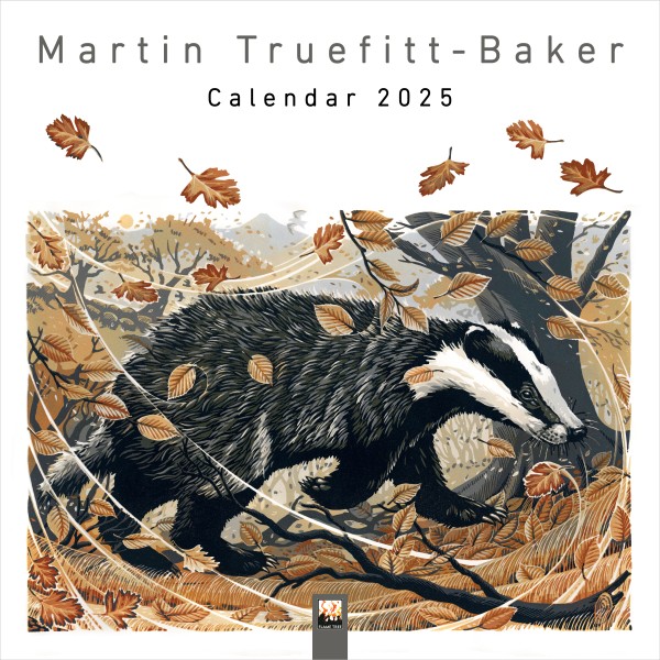 Martin Truefitt-Baker Art Wall Calendar 2025 (CAL02)  Click image for calendar details 