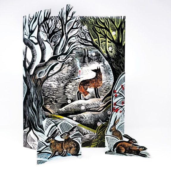 Angela Harding Advent Calendar 'Midnight Fox' (ADCAL7)