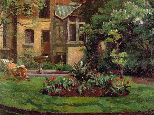 'In the Garden' by Roger Fry 1866 - 1934 (W175) NEW