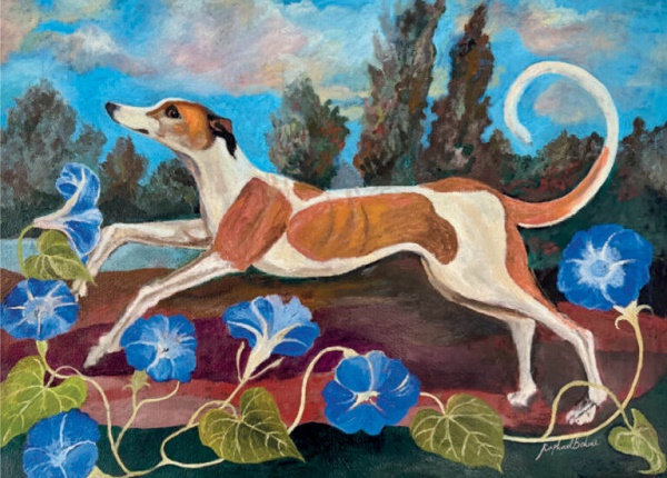 'Running Dog' by Raphael Balme (B025) NEW