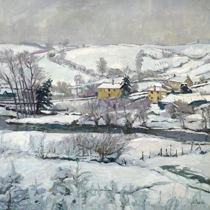John A Park 'Snowfalls on Exmoor' (CX09) g1 (10 card wallet) 