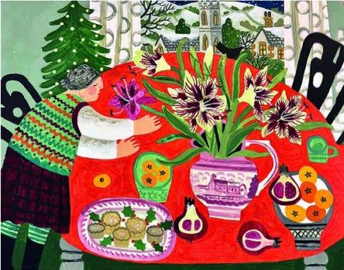 The Red Cloth by Vanessa Bowman (6 card pack) (BX) g2 Christmas NEW 