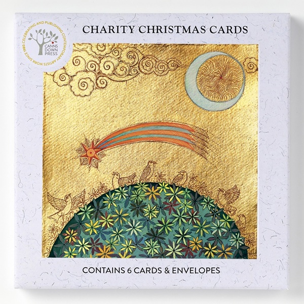 'Shooting Star' by Linda Edwards (6 card pack) (BX15) g2 Christmas