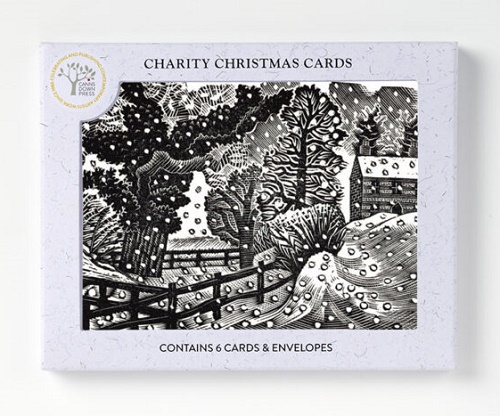 'Considerable Falls of Snow' by Eric Ravilious (BX13) g2 (6 card pack) Christmas 