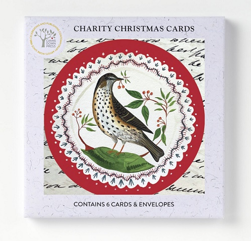 'Mistle Thrush' by Emily Maude NEW g2 (6 card pack) (BX11) Christmas 