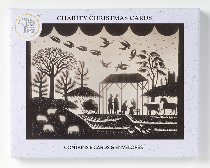 'Nativity Scene' by Tirzah Garwood g2 (6 card pack) (BX08) Christmas 